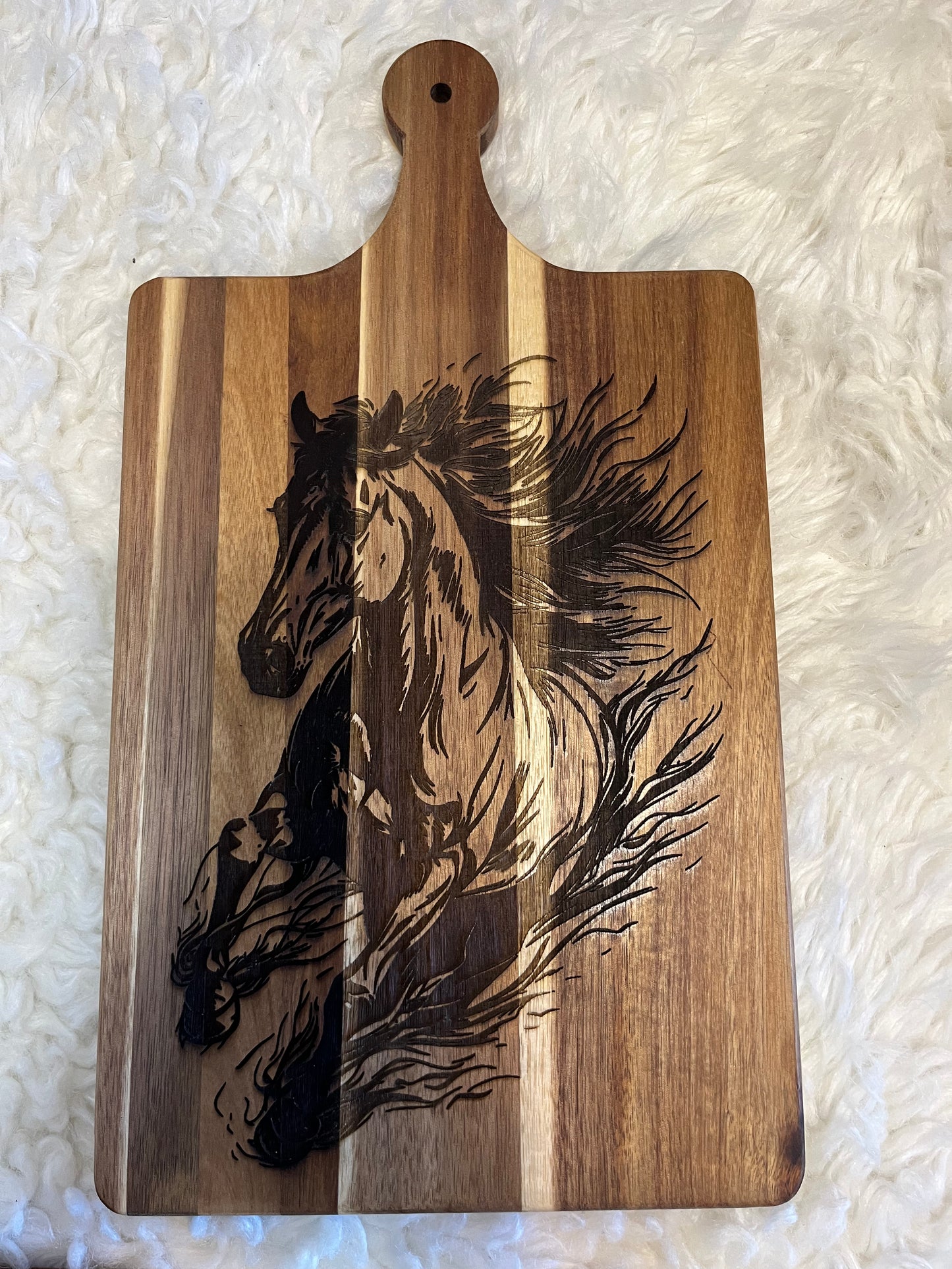 Horse cutting board