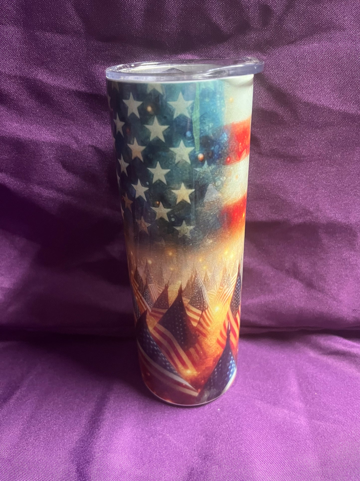 American flags