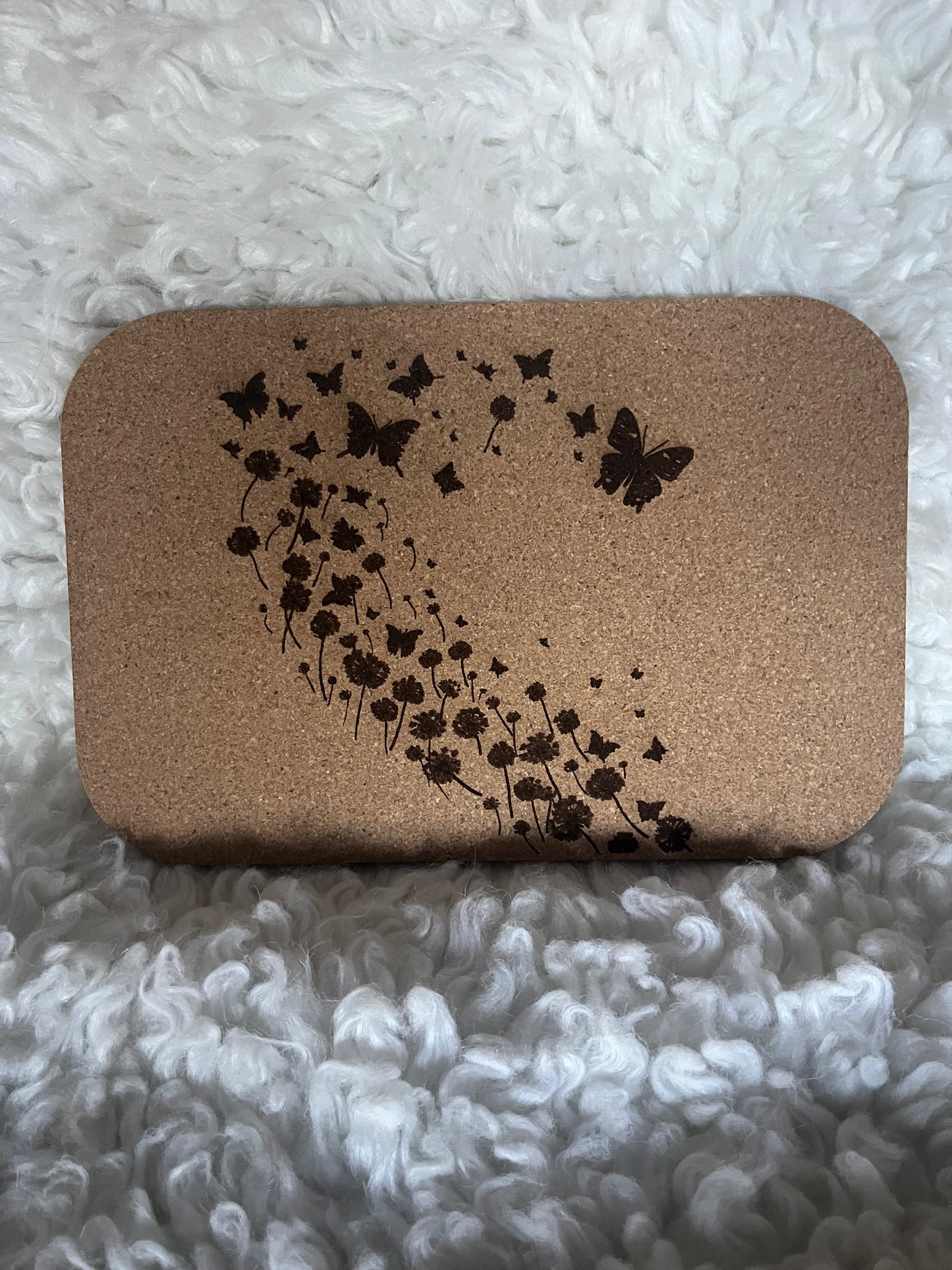 Dandelion Butterfly Trivet