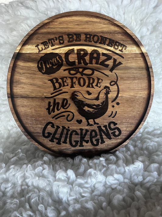 Chicken round server